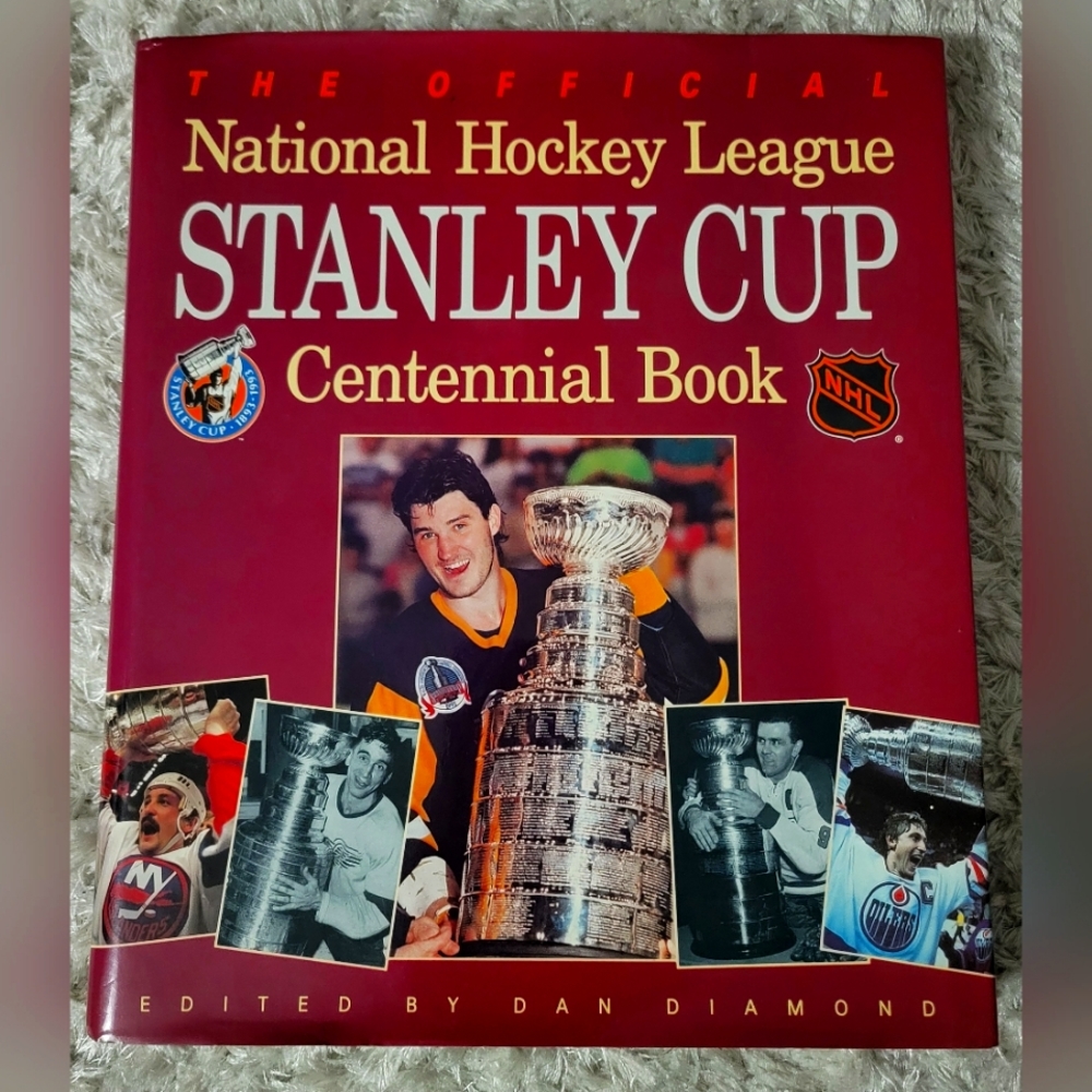 Hardcover stanley cup book with authentic signature